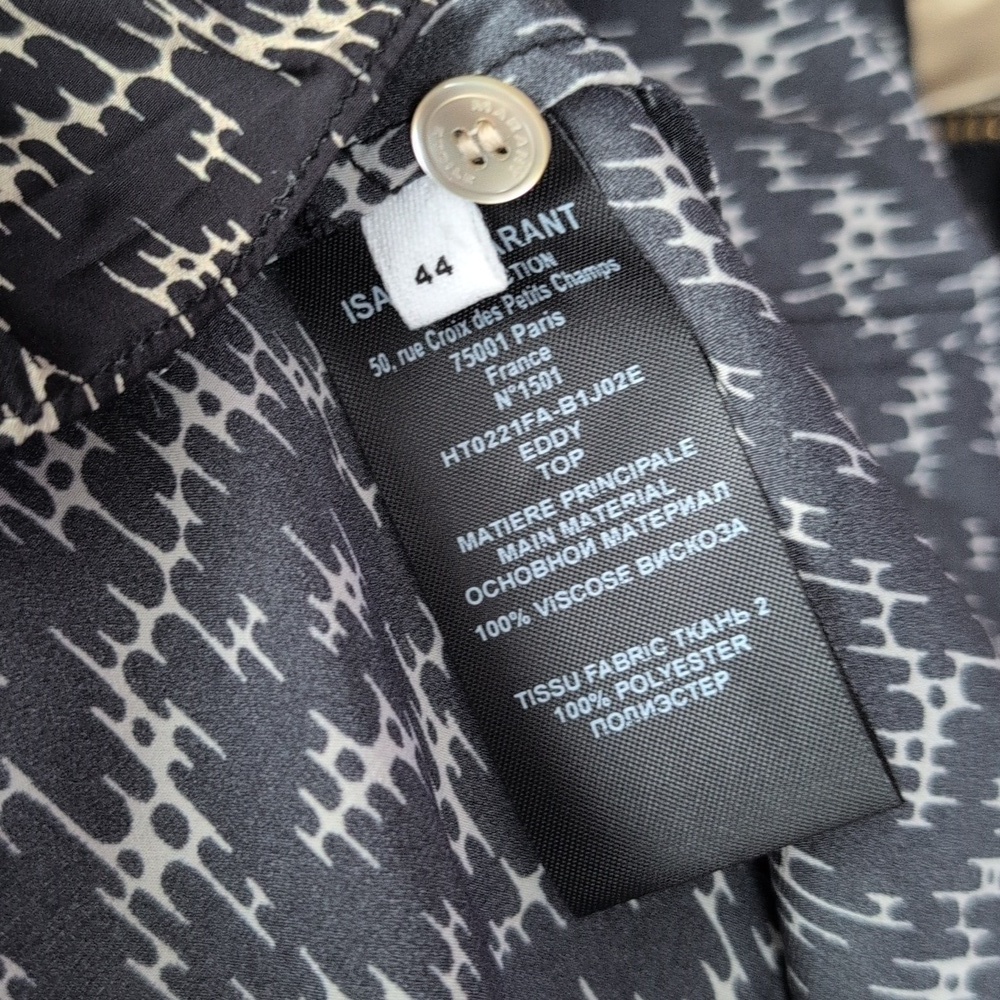 Eddy Long Sleeve Top Isabel Marant Étoile - Picture 9 of 9